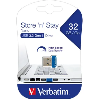 Verbatim Store 'n' Stay Nano 32GB blau USB 3.0