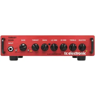 t.c electronic TC Electronic THRUST BQ500 Tragbarer 500-Watt-Basskopf mit Mosfet-Vorverstärker und Schubkompressor