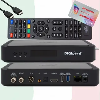 hts e-com TiVuSat Karte 4K UHD + DIGIQuest Q80 4K H.265 S2+T2 Combo Receiver - TiVuSat (Karte aktiviert)