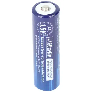 XTAR AA 1,5V 4150mWh 2500mAh Lithium Ionen Akku 50,3x14,3mm, konstant hohe Spannung, besonders geeignet für Wildkameras, Thermostate, Blitzgeräte und vieles mehr