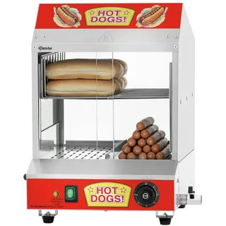 Bartscher Hot Dog Dämpfer WB1001, 405 x 435 x 505 mm (BxTxH)