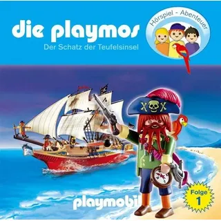 Edel Die Playmos - Das Original Playmobil Hörspiel, Folge 1: Der Schatz der Teufelsinsel