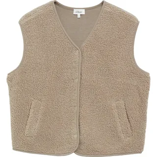 s.Oliver Plüschweste XXL 44