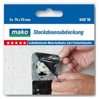 Mako Steckdosenabdeckung PREMIUM 70 x 70 mm