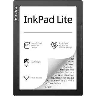 Pocketbook InkPad Lite, Mist Grey, 512MB RAM, 8GB Flash (PB970-M-WW)