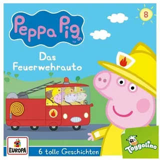 Europa Hörspiel-CD Peppa Pig 08 - Das Feuerwehrauto