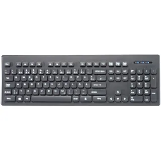 Beleuchtete Business-USB-Tastatur mit Nummernblock, QWERTZ
