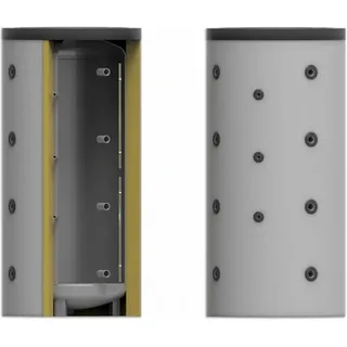 HD24 Pufferspeicher ohne WT, 600L, D:650mm, 100mm Vliesdämmung