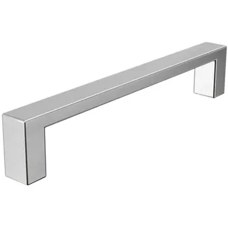 MS Beschläge Möbelgriff Edelstahl Schubladengriff eckiger Schrankgriff, Hochwertiges Vollmaterial