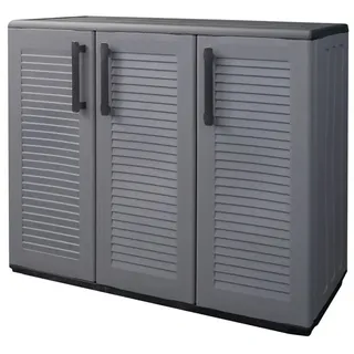 Art Plast Mittelhoher Schrank 102 x 37 x 84 cm Grau