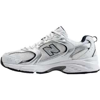 White / Silver Metallic / Sky Blue 45,5