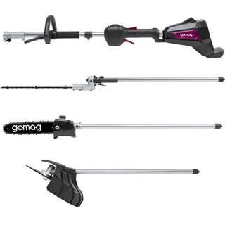 gomag Akku Multitool GO-GMG400BL 20V Rasentrimmer Heckenschere Astsäge Set