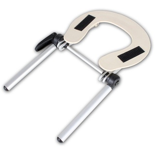 Tectake tectake® Kopfstütze für Massageliegen aus Aluminium Klettverschluss zur Befestigung des Polsters, leichte Reinigung