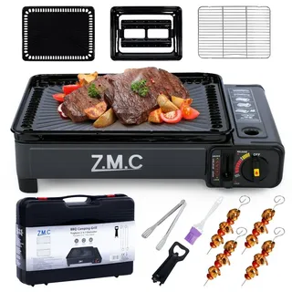 Z.M.C Gaskocher 2-in-1 Campingkocher und Gasgrill