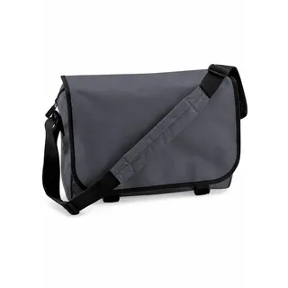 BagBase Messenger Tasche Umhängetasche 38 x 30 x 12 cm Polyester Schwarz