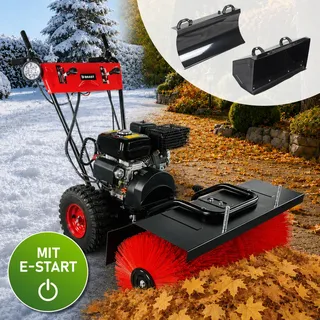 BRAST 3in1 Benzin Kehrmaschine 3200 ESTART