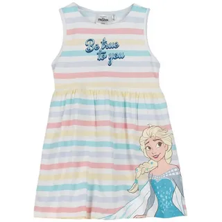 Disney Frozen Midikleid Mädchenkleid & Freizeitkleid aus atmungsaktivem Single Jersey 5 Jahre