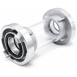 Storzkupplungen Alu mit Schauglas in 2" 3" 4"  / (Größe) 3"/B