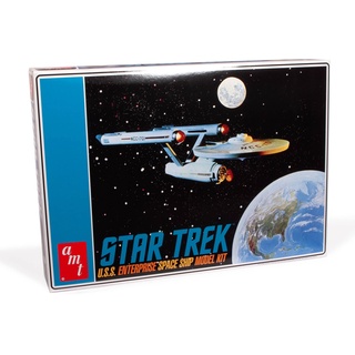 AMT Gastroguss Round2 AMT1296/12 Star Trek Modellbausatz, Mehrfarbig, 1:650