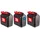 3 x 20 L Schwarz