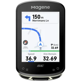 Magene C506SE GPS Kabellos Fahrradcomputer, Streckennavigation, 2,4-Zoll-wasserdichte-Farbbildschirm, WiFi&Bluetooth, Benutzerdefinierte Daten, 11 Sprachen