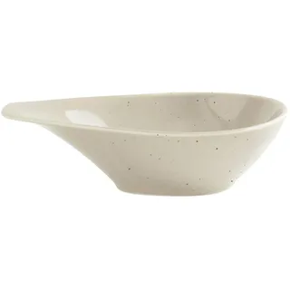 KAHLA Schale Homestyle natural cotton Schale mit Griff 0,4 l, Porzellan, (Schüsseln & Schalen), Schale mit Griff 0,40 l beige|bunt