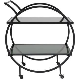 Kare DESIGN Servierwagen 84545 Loft Stahl Schwarz