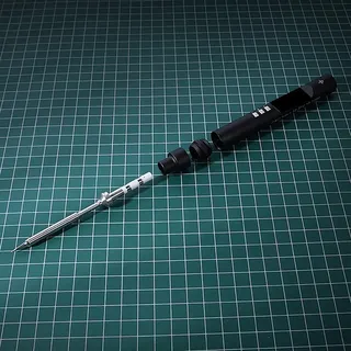 TS101 PTS200 Digitaler intelligenter Lötkolben mit 0 96 Zoll Bildschirm und drei Arten von Spitzen zur Verwendung