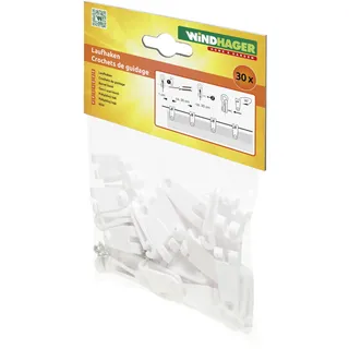WINDHAGER 10701 Laufhaken, Zubehör für Seilspannmarkise/Sonnensegel, Stück