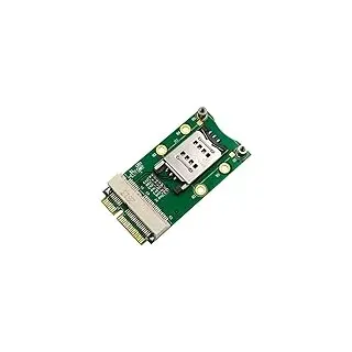 Mini-PCI-E-Adapter mit SIM-Kartensteckplatz für 3G / 4G, WWAN LTE, GPS-Karte Mit Clamshell-SIM-Kartenhalter