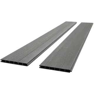 Home Deluxe WPC Sichtschutzzaun Ersatzpaneel Callado 170 cm grau