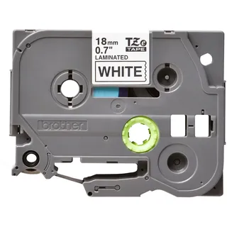 Brother TZe-241 laminiert schwarz auf weiß 1,8cm x 8m