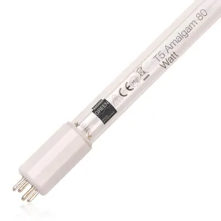 Ersatzlampe UVC 80 Watt Amalgam UV-C Lampe für Teich und Koiteich Filter | 4-Pin BASE C