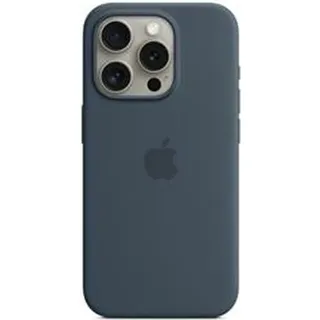 Apple iPhone 15 Pro Max Silikon Case sturmblau
