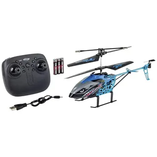 CARSON RC-Hubschrauber Easy Tyrann 280 2,4G 100% RTF blau (500507173)