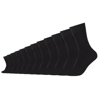 s.Oliver Socken classic Unisex 12er Pack schwarz 43/46