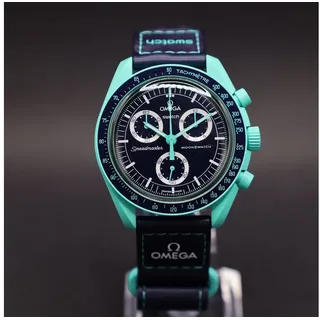 Swatch Omega x Swatch Mission on Earth Polar Lights - Original mit Zertifikat