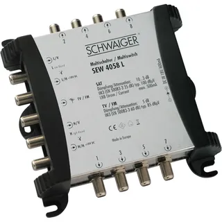 Schwaiger SAT-Multischalter 5 auf 8 SEW4058L 221