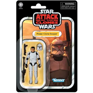 Star Wars Episode II Vintage Collection Actionfigur Phase I Clone Trooper 10 cm