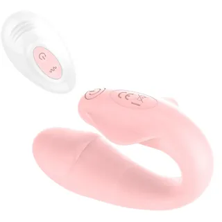 Tragbar Butterfly Dildo Vibrator für Frauen Klitoris und G-Punkt, mit 10 Vibration, Dildo Vibratoren Erotik Sexspielzeug mit für Frauen Paare