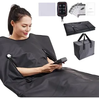 Saunadecke – Ferninfrarot-Heizung mit Armlöchern für effiziente Entgiftung und Gewichtsabnahme - Mophorn