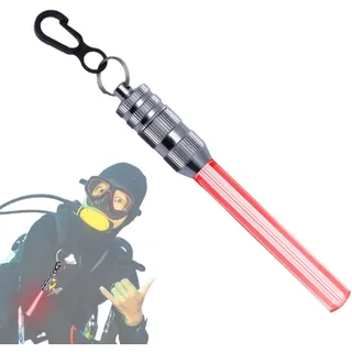 Luckxing Tauchlampen Tauchen, Tauchlampen | 2 Modi wasserdichte Unterwasser-Taschenlampe - Batteriebetriebenes Tauchwarnlicht, lange Brenndauer, LED-Tauchlicht für Nachttauchen