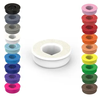 Generisch Dummy-Pod für Air-Up Flasche - Duft-Pod Aroma Blind Pod – Der geschmacksneutrale Pod für Deine Duft-Pod Flasche (Weiß)