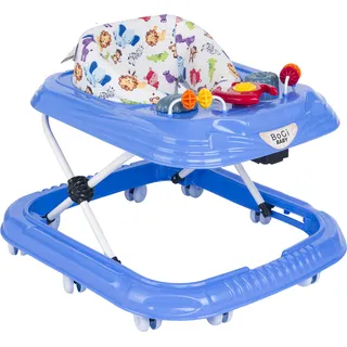 Tobi Gehfrei Lauflernhilfe Lauflernwagen Babywalker mit Spielset Blau