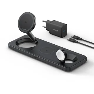 Anker MagGo 3-in-1-Pad schwarz