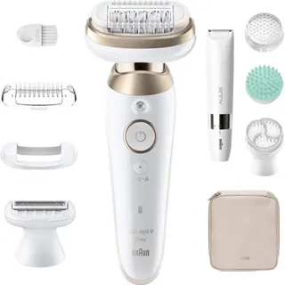 Braun Silk-épil 9 Flex SkinSpa 9-481 3D Wet & Dry  weiß/gold