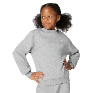 Nike Sportswear Club Fleece Sweatshirt Kinder Dark Grey Heather/White M