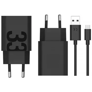 33W Turbo Power Adapter Ladegerät für Original Motorola USB A zu Typ C Ladekabel Adapter Netzteil Schnellladegerät für Motorola Edge 30 Edge, Moto G, Moto E