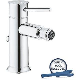 Grohe Start Classic - Bidetarmatur (wassersparend, langlebige Oberfläche, mit Kugelgelenk), Chrom 23785000