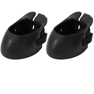 2 x Hufschuhe aus Gummi für Pferde, rutschfeste Pferde-Schuhe, rutschfeste Gummi-Hufschuhe, entworfen für Anti-Rutsch- und Verletzungsunterstützung (L)